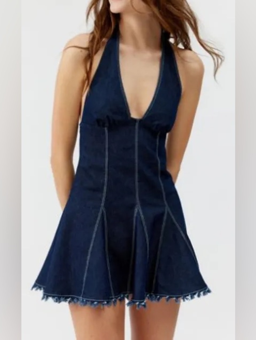 UO Kimchi Blue Denim Dress